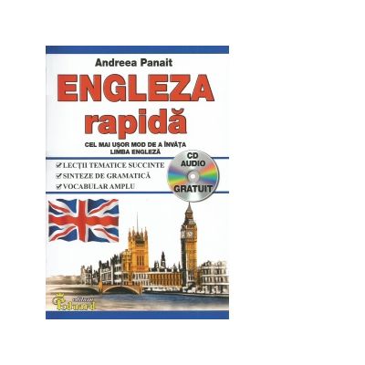 Engleza rapida (contine CD) - Andreea Panait