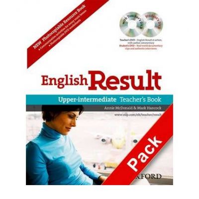 English Result Upper-Intermediate Teachers Resource Pack with DVD and Photocopiable Materials Book - Mark Hancock