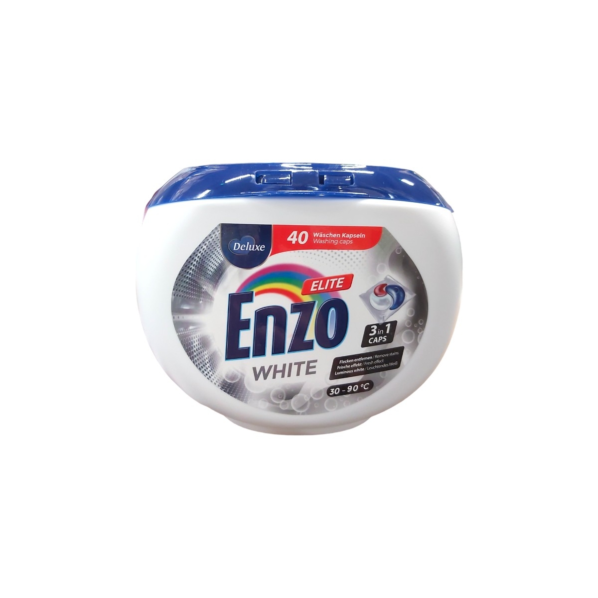 ENZO DETERGENT CAPSULE 3IN1 WHITE 40BUC