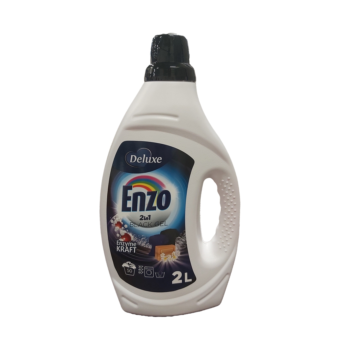 ENZO DETERGENT GEL 2IN1 2L BLACK
