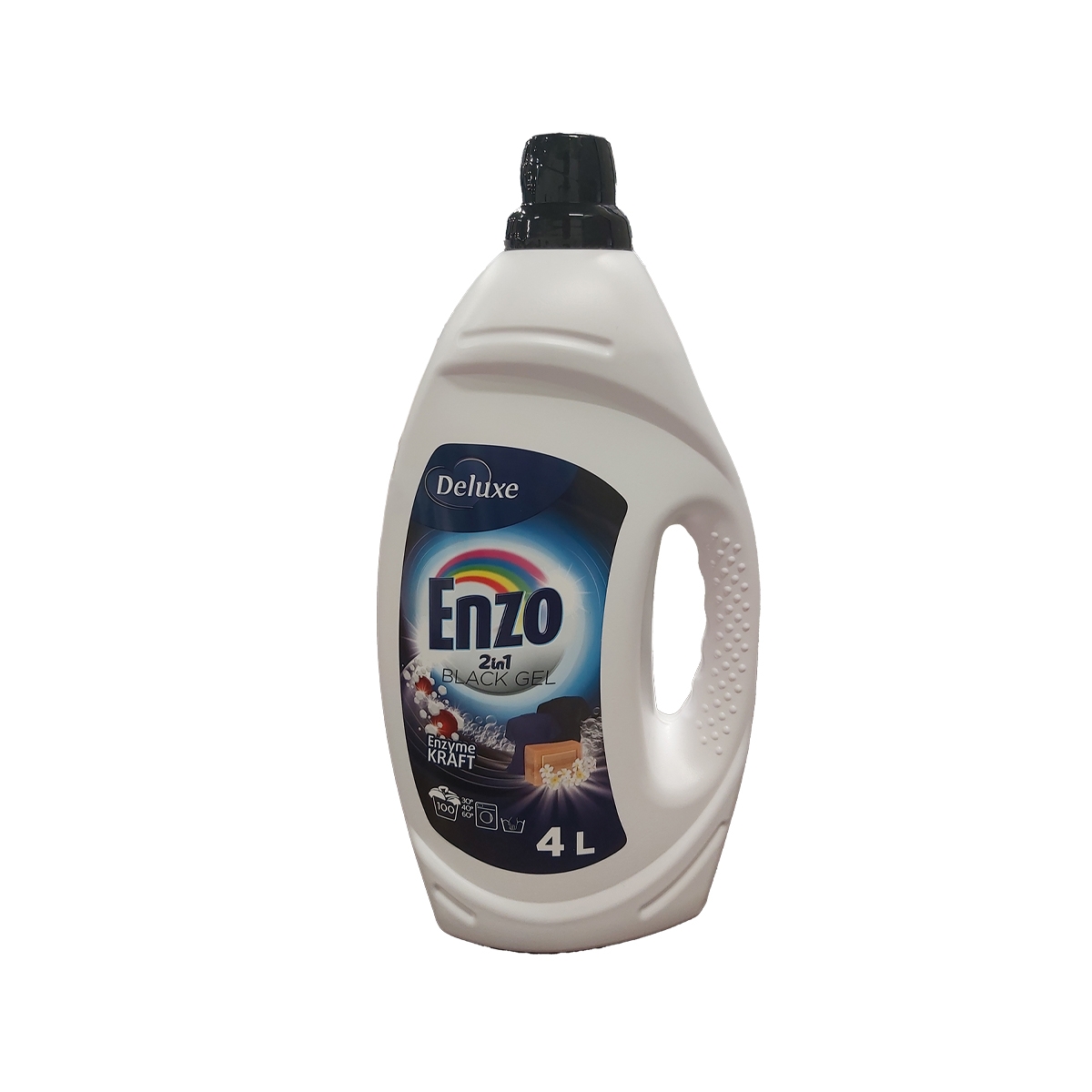 ENZO DETERGENT GEL 2IN1 4L BLACK