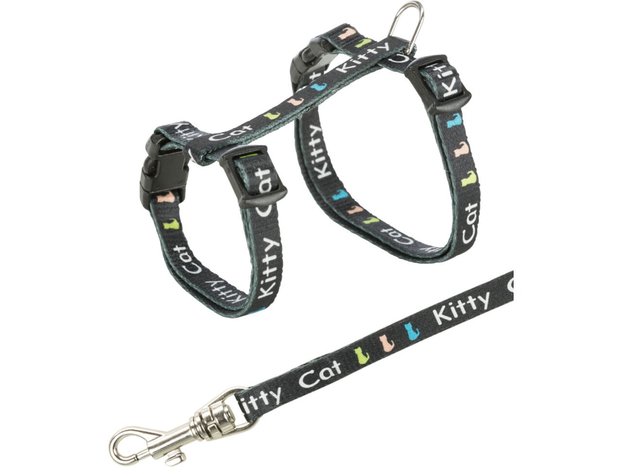 Trixie Ham Si Lesa Pentru Pisici Junior, 21-33 cm/8 mm, 1.20 m, Diverse Culori, 4181