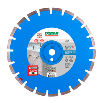 Disc diamantat 1A1RSS/C1-B 450x3,8/2,8x7x60-26 CBM 450/60 MM