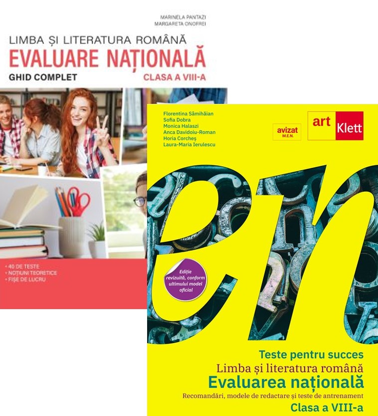 Pachet Evaluarea Nationala 2026. Limba si Literatura Romana. Teste pentru succes si Ghid complet pentru Evaluarea Nationala - Florentina Samihaian Marinela Pantazi