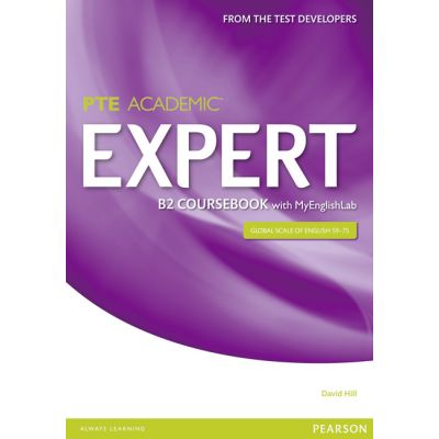 Expert Pearson Test of English Academic B2 Coursebook with MyEnglishLab