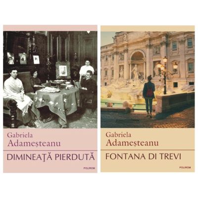 Pachet format din 2 titluri Dimineata pierduta, Fontana di Trevi - Gabriela Adamesteanu