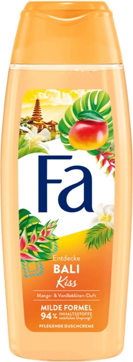 FA GEL DE DUS BALI KISS MANGO&VANILLA 250ML