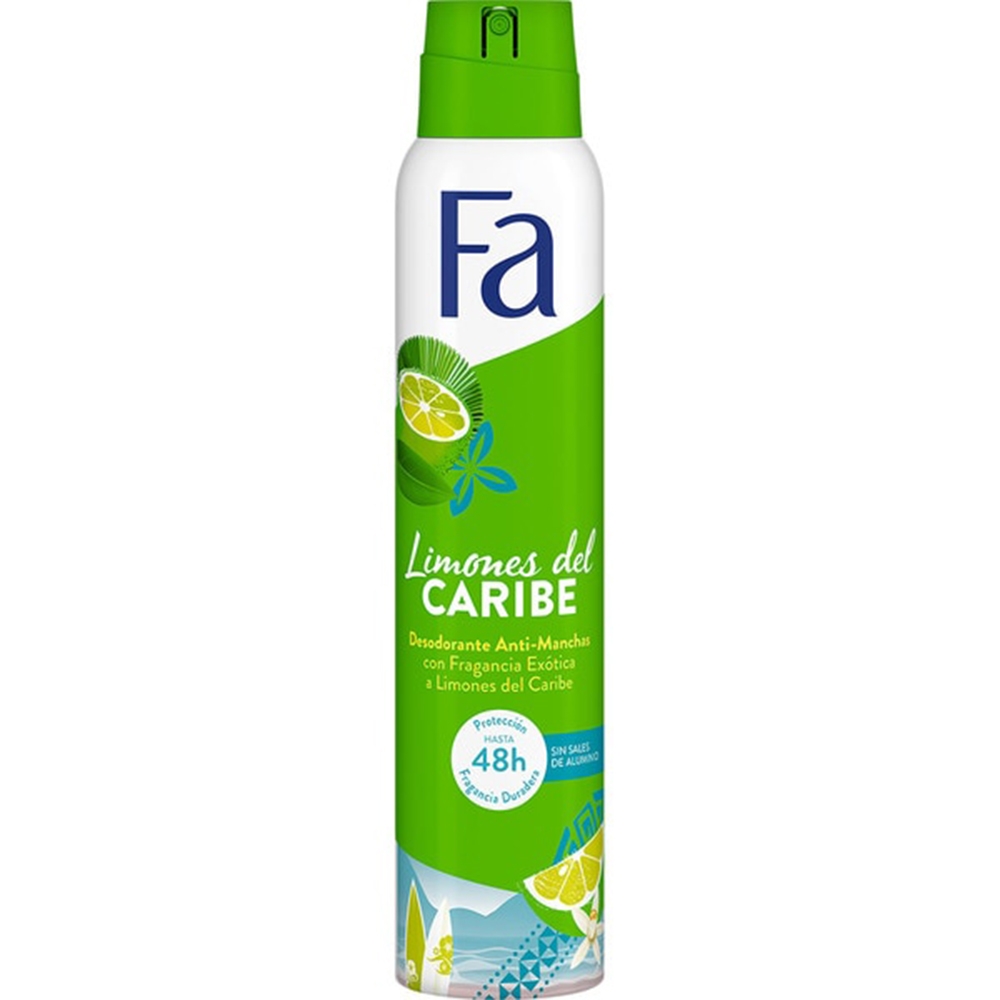 FA DEO SPRAY LIMONES DEL CARIBE 200ML