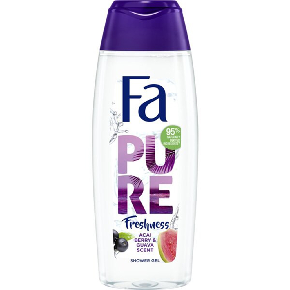 FA GEL DE DUS PURE FRESHNESS ACAI BERRY 250ML