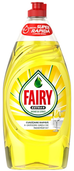Detergent vase Citrice 900 ml, Fairy Extra Plus