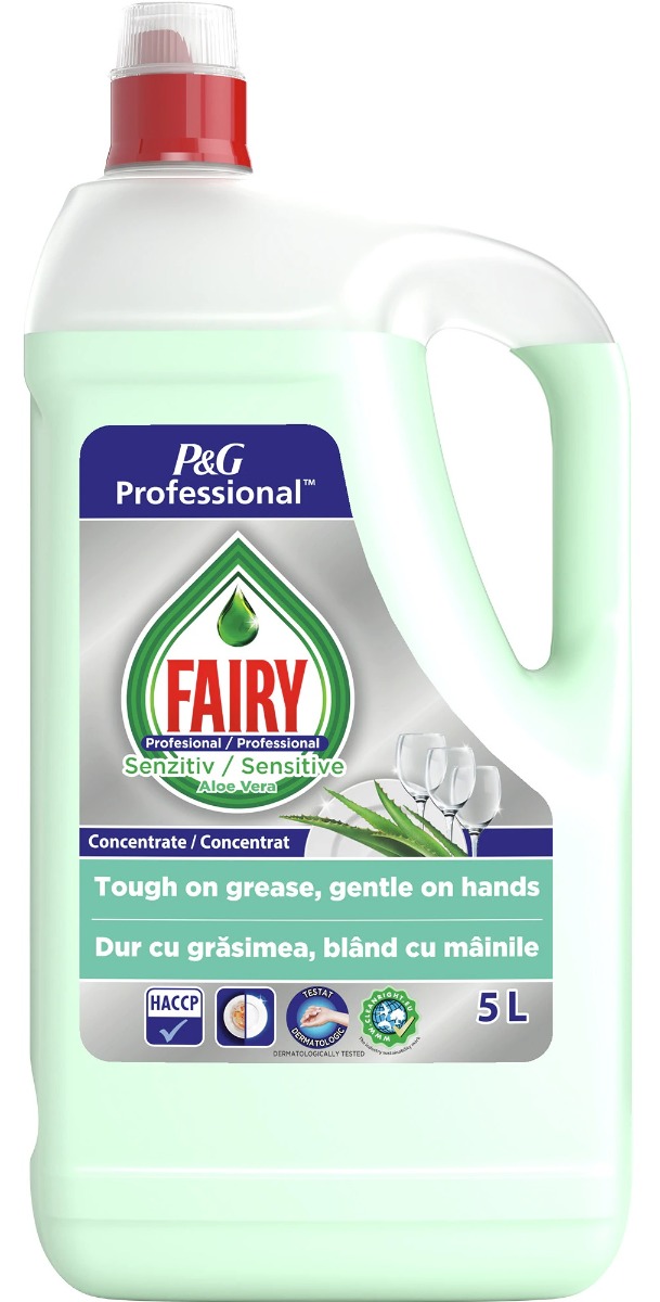 Detergent vase Professional Sensitive, 5L, Fairy