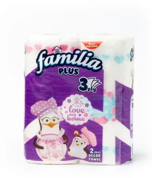 FAMILIA PROSOP HARTIE 3STR 2ROLE/SET