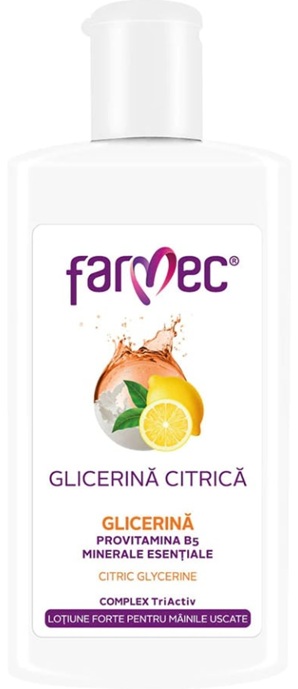 FARMEC GLICERINA CITRICA INGRIJIRE MAINI 150ML