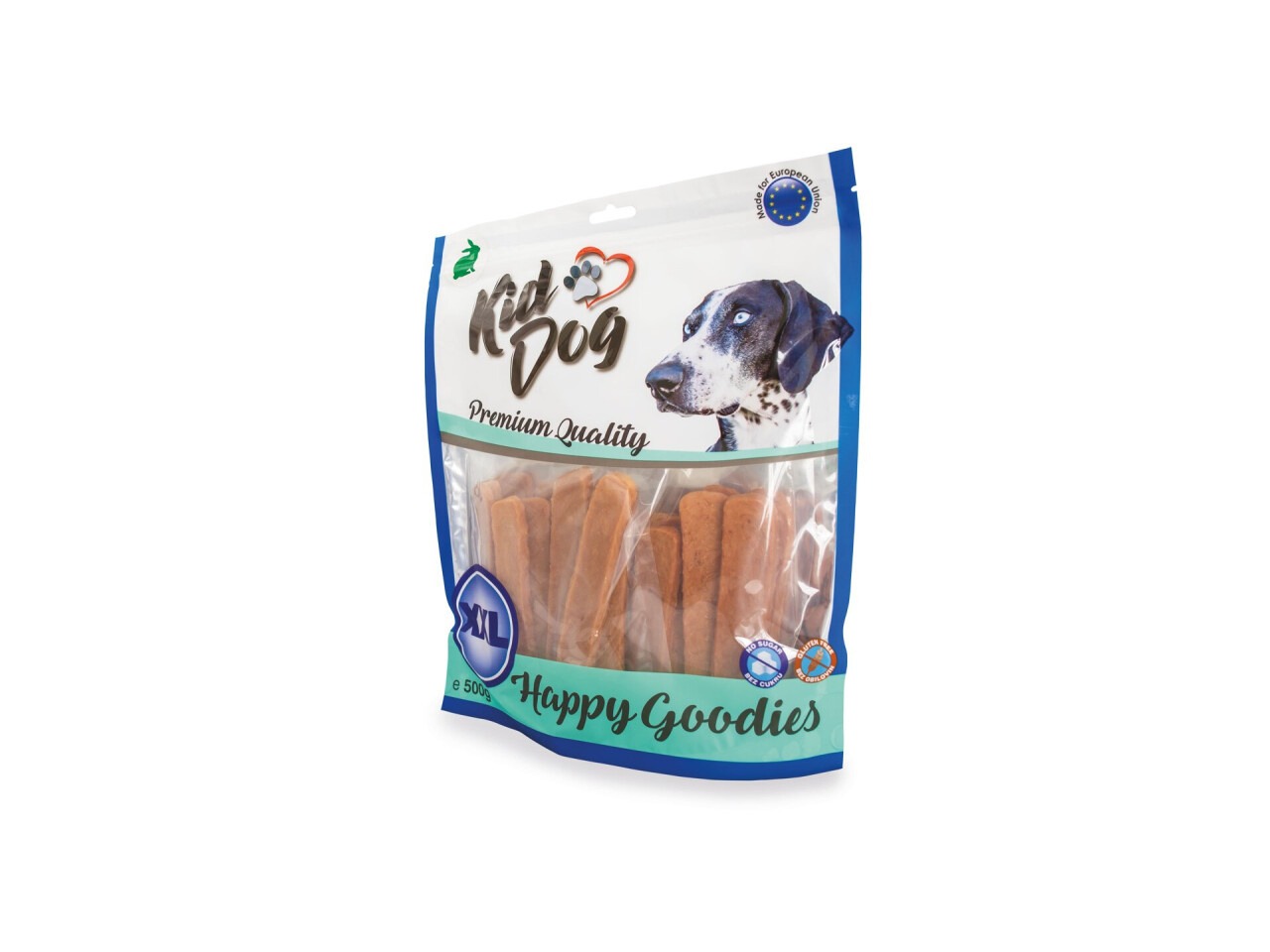 KidDog Recompense Pentru Caini, Fileuri De Iepure, 500 g, A04811