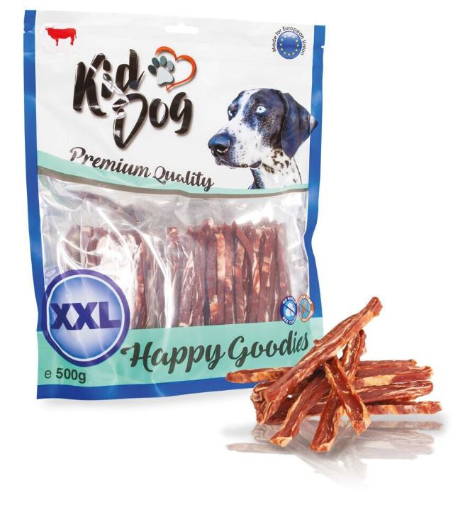 Recompense Pentru Caini, Fasii De Friptura De Vita, 500 g, A04718