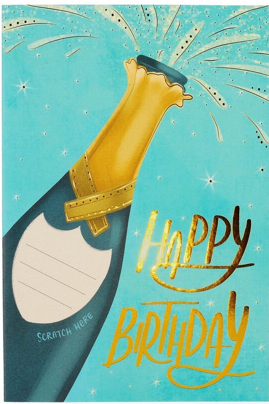Felicitare Scratch to Reveal Bottle, Legami