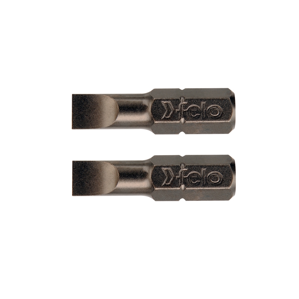 Set 2 biti pentru insurubare, profil drept, Felo, 6.5x1.2mm, 25mm