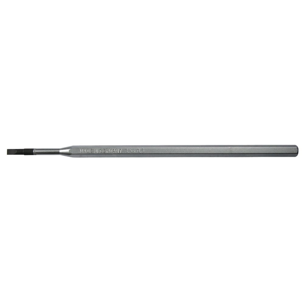 Tija surubelnita Felo Nm 100, varf drept 3.0 x 0.5mm