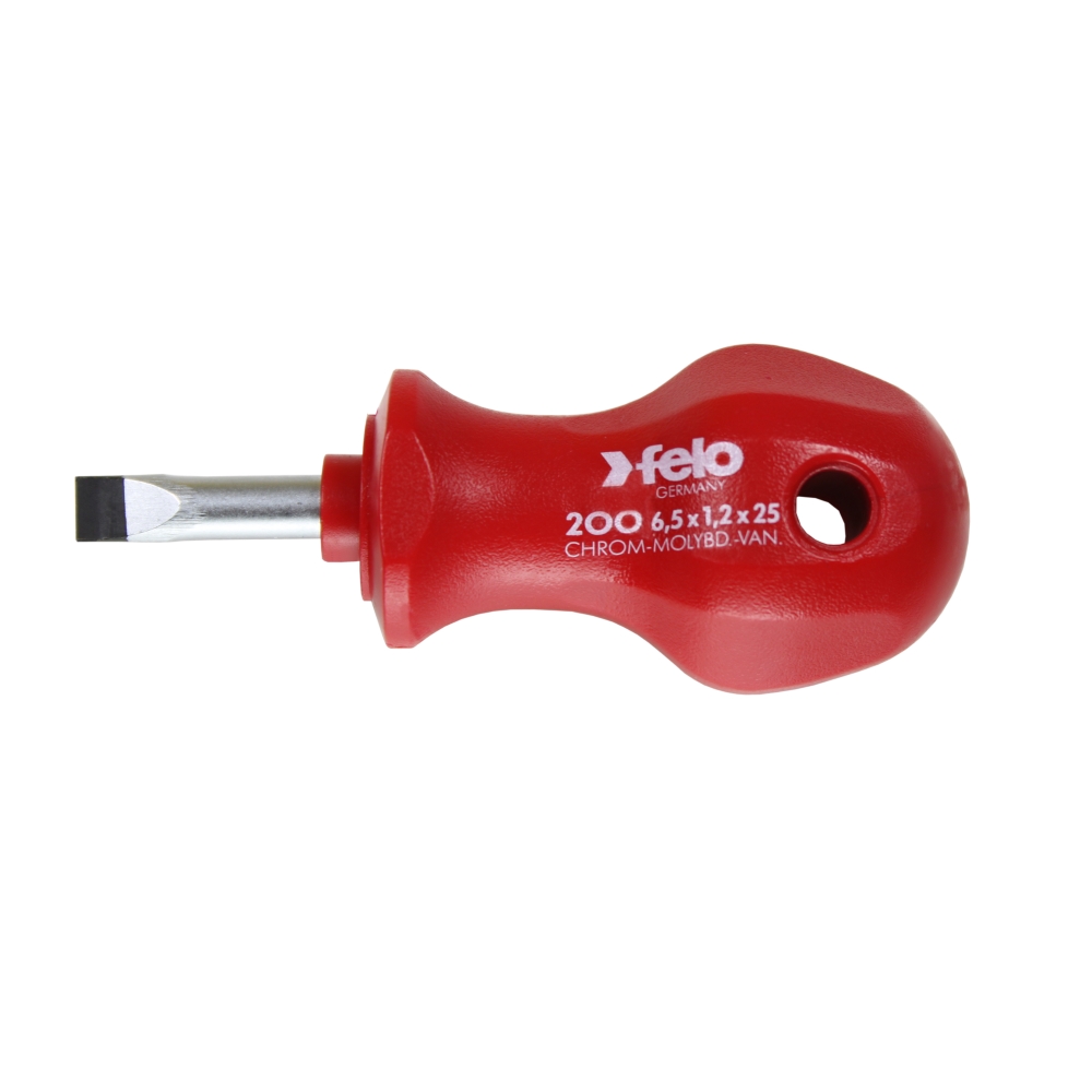 Surubelnita Stubby cu varf drept, Seria 200, Felo, 5.5x1.0x25mm