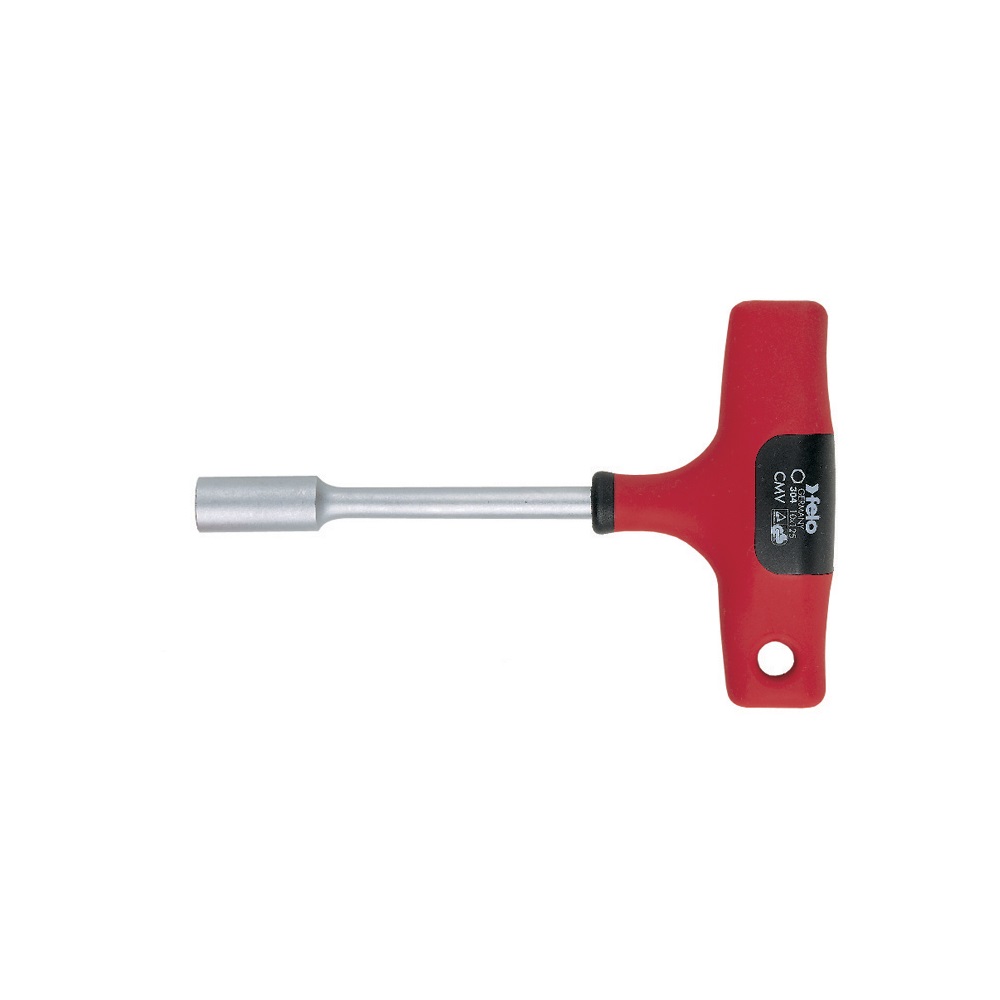 Surubelnita cu maner T, Felo, 230mm, cap tubular SW12