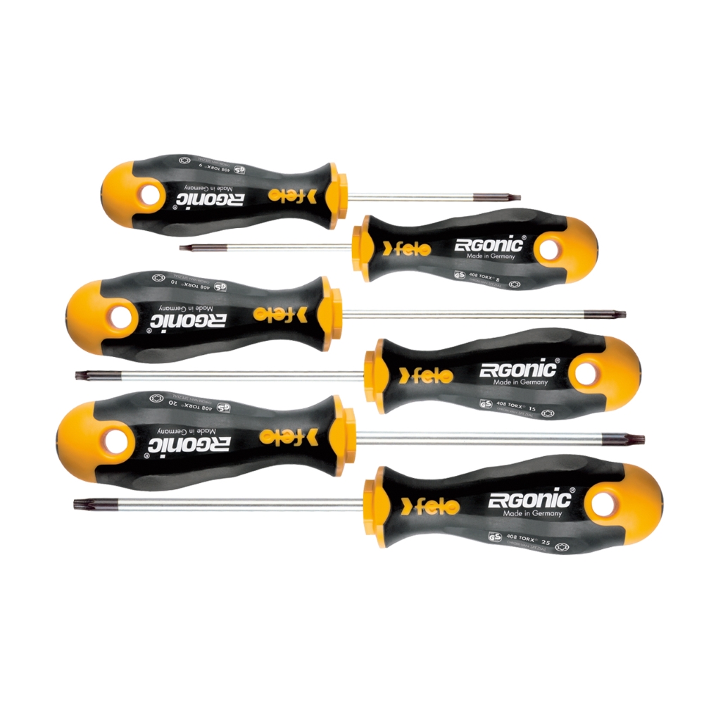 Set surubelnite Torx, Felo Ergonic, 6 piese