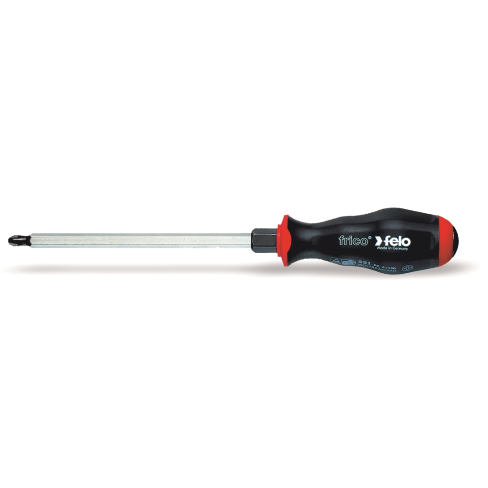 Surubelnita FELO mecanica, Seria FRICO, varf pozidrive PZ2x100mm