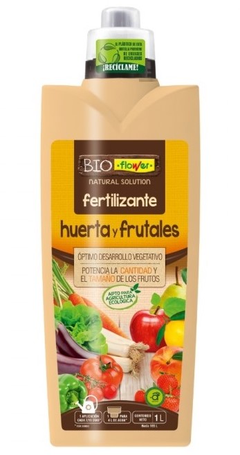 Fertilizant lichid ecologic pentru fructe si legume, 1l, Bio Flower