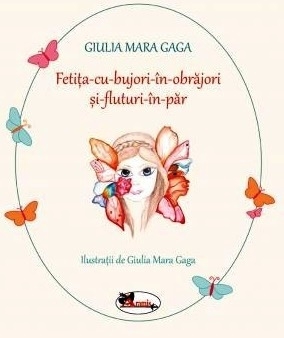 Fetita-cu-bujori-in-obrajori-si-fluturi-in-par - Giulia Mara Gaga