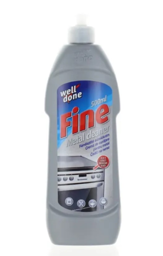 WELL DONE SOLUTIE CREMA CURATARE SUPRAFETE METALICE 500ML