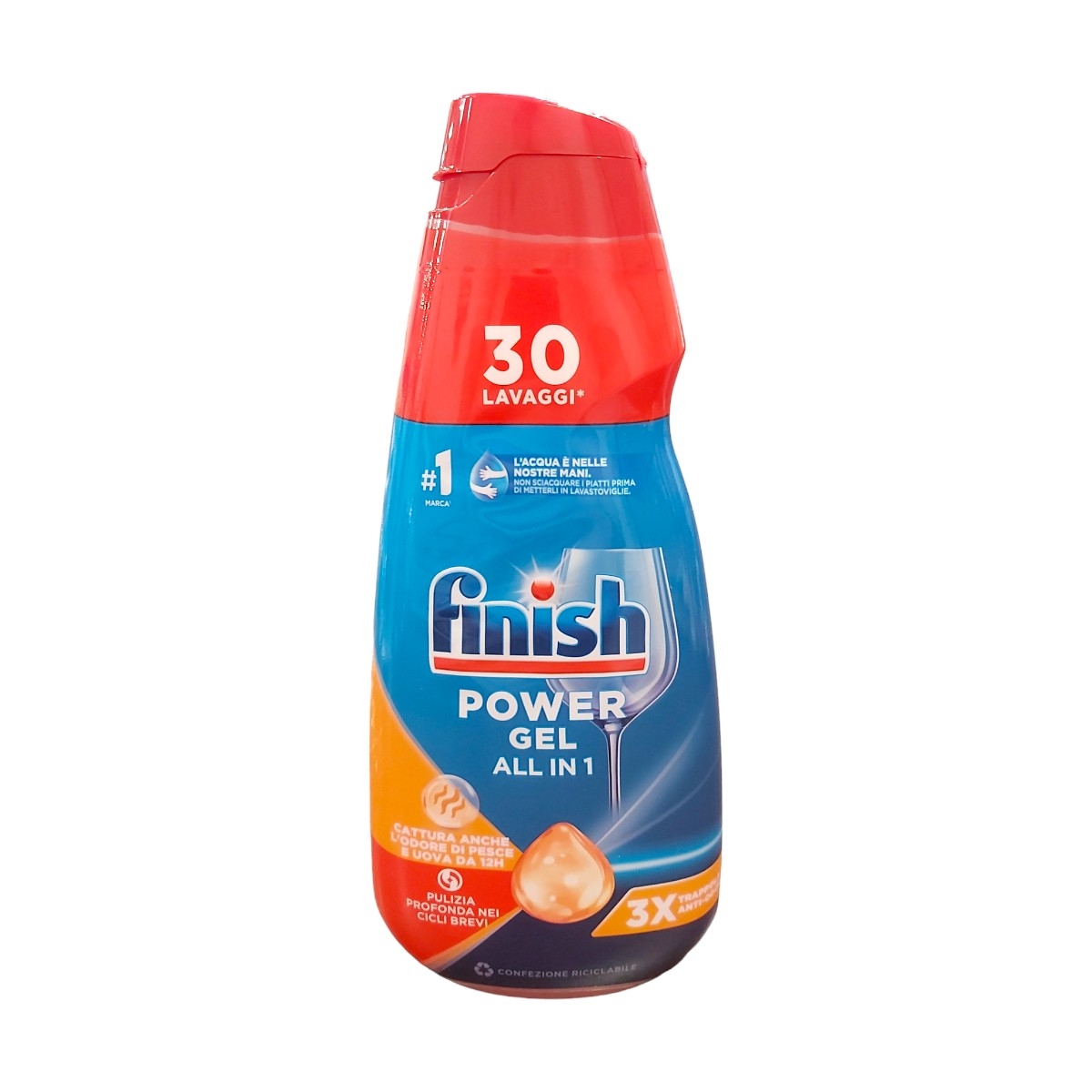 FINISH ALL IN 1 MAX POWER GEL VASE AUT.ANTI-ODORE 600ML