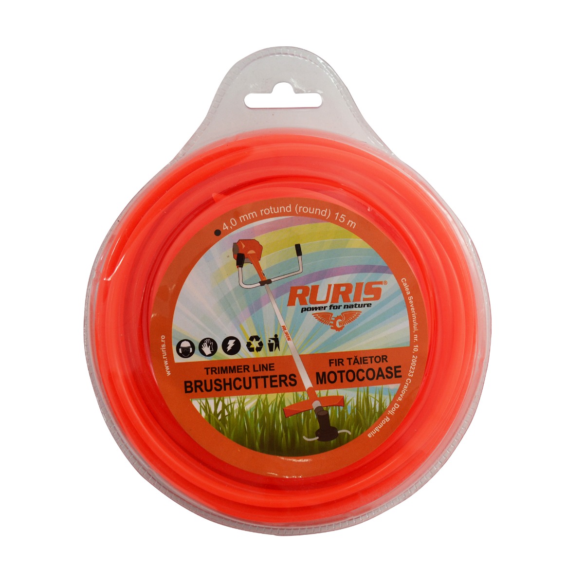 Fir Trimmer 4.0 mm {Rotund} 15 m