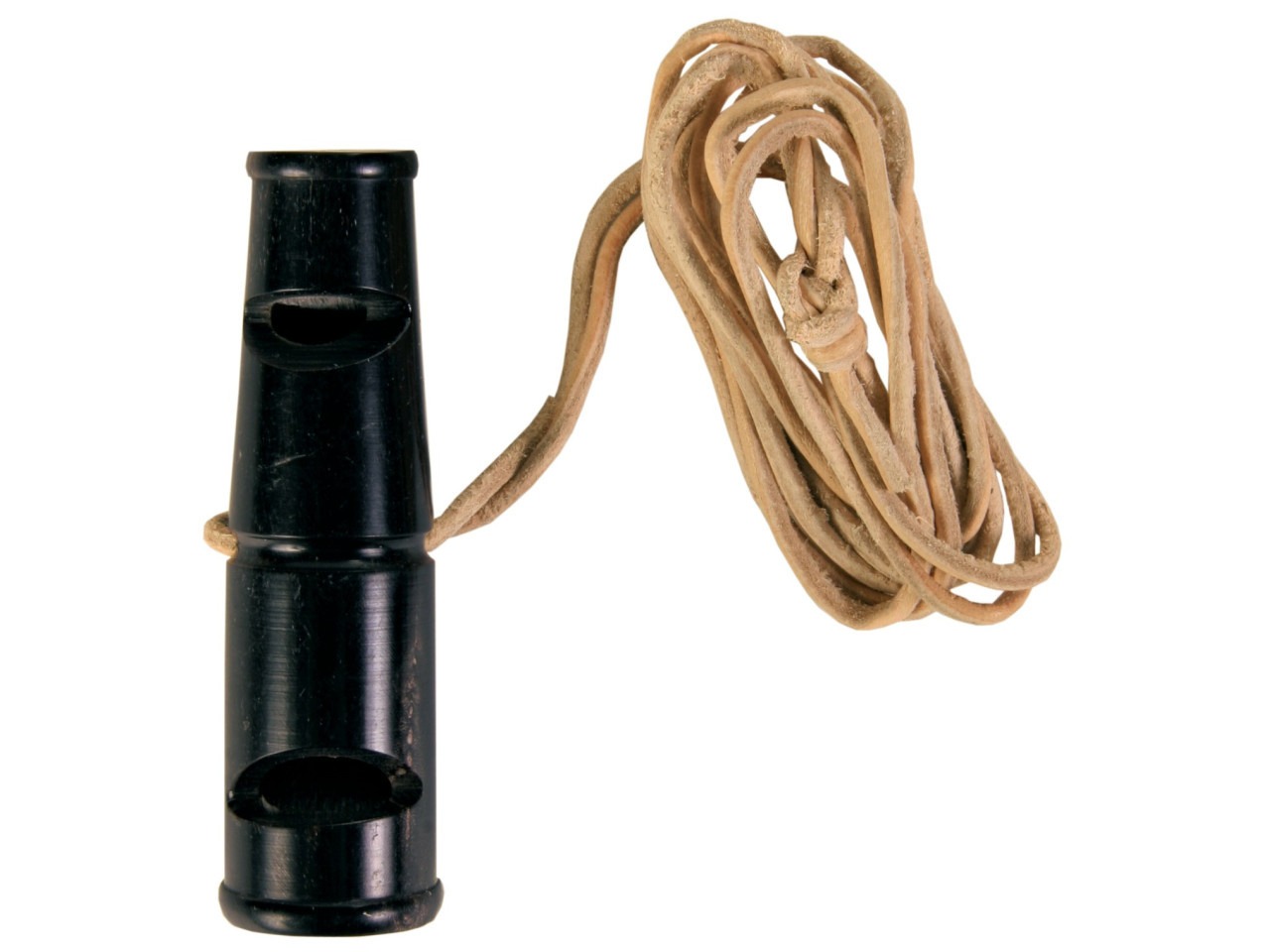 Trixie Fluier Din Corn De Bivol, Cu Snur De Piele, 6 cm, 2254