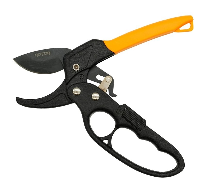 Foarfeca de gradina cu mecanism cu clichet, ROTOR