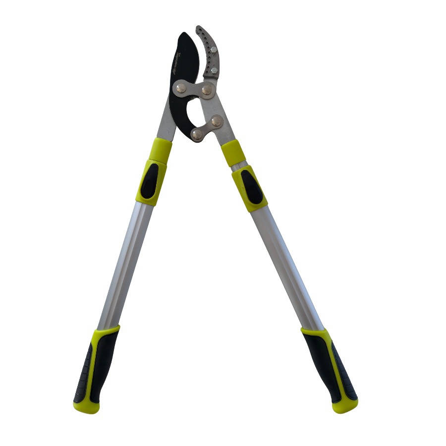 Foarfeca manuala profesionala pentru crengi cu maner extensibil MESTERINO TOOLS MT-0580138, 685 - 966 mm, maner aluminiu, cutit din aliaj de otel teflonat