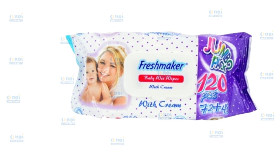 FRESHMAKER SERVETELE UMEDE BABY CAPAC 120BUC