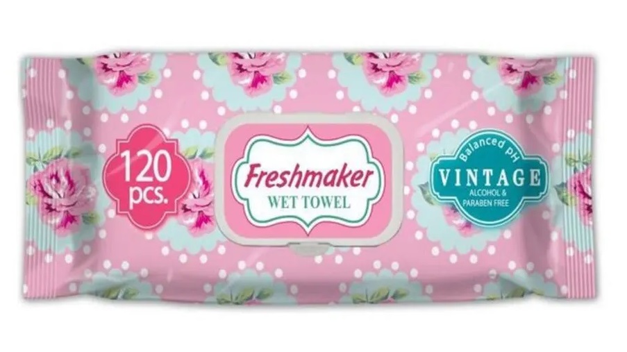 FRESHMAKER VINTAGE SERVETELE UMEDE CAPAC 120BUC