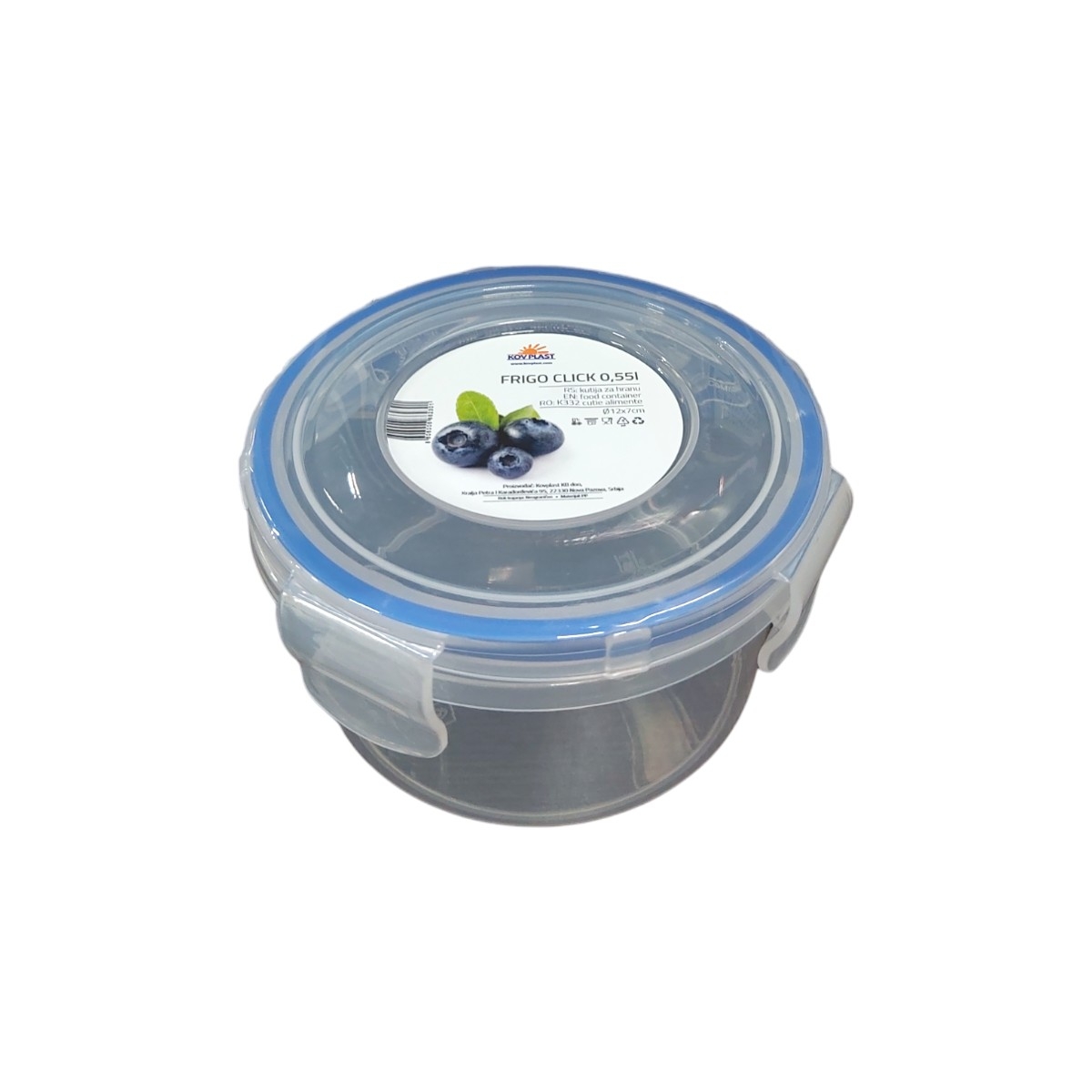 FRIGO CLICK CUTIE ALIMENTE ROTUNDA 0.55L K332