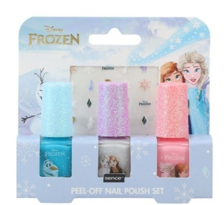 DISNEY FROZEN LAC DE UNGHII COPII PEEL-OFF 3BUCX5ML SET