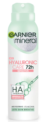 Deodorant spray Garnier Mineral Hyaluronic 150 ml