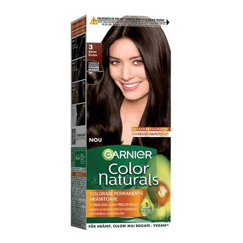 GARNIER COLOR NATURALS VOPSEA DE PAR 3 SATEN INCHIS