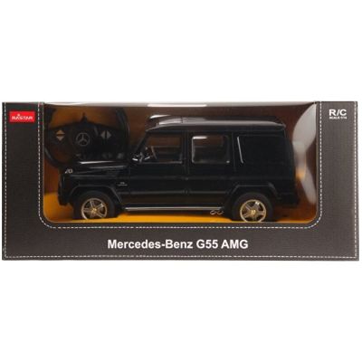 Masina cu telecomanda Mercedes-Benz G55 AMG negru cu scara de 1 la 14, Rastar