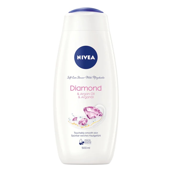 NIVEA GEL DE DUS 500ML CARE&DIAMOND