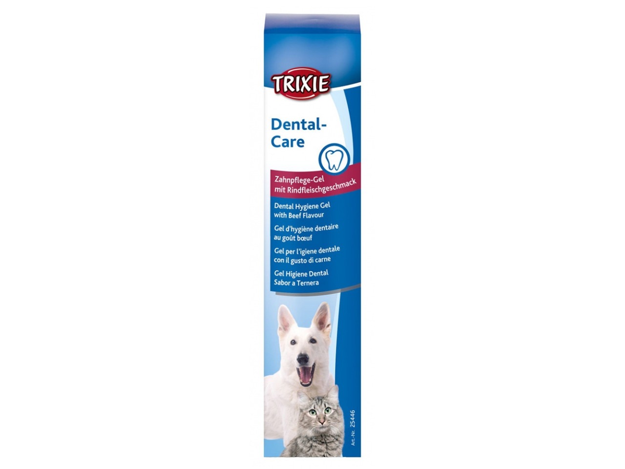 Trixie Pasta/Gel De Dinti Pentru Caini/Pisici, Cu Aroma de Vita, 100 g, 25446