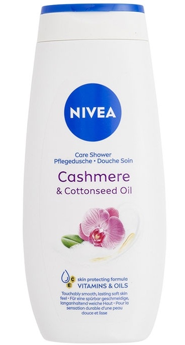 Gel de dus NIVEA Care & Cashmere, 250 ml