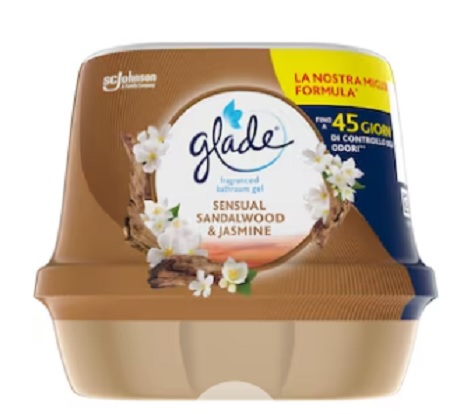 GLADE GEL ODORIZANT CAMERA SANDALWOOD&JASMINE 180G