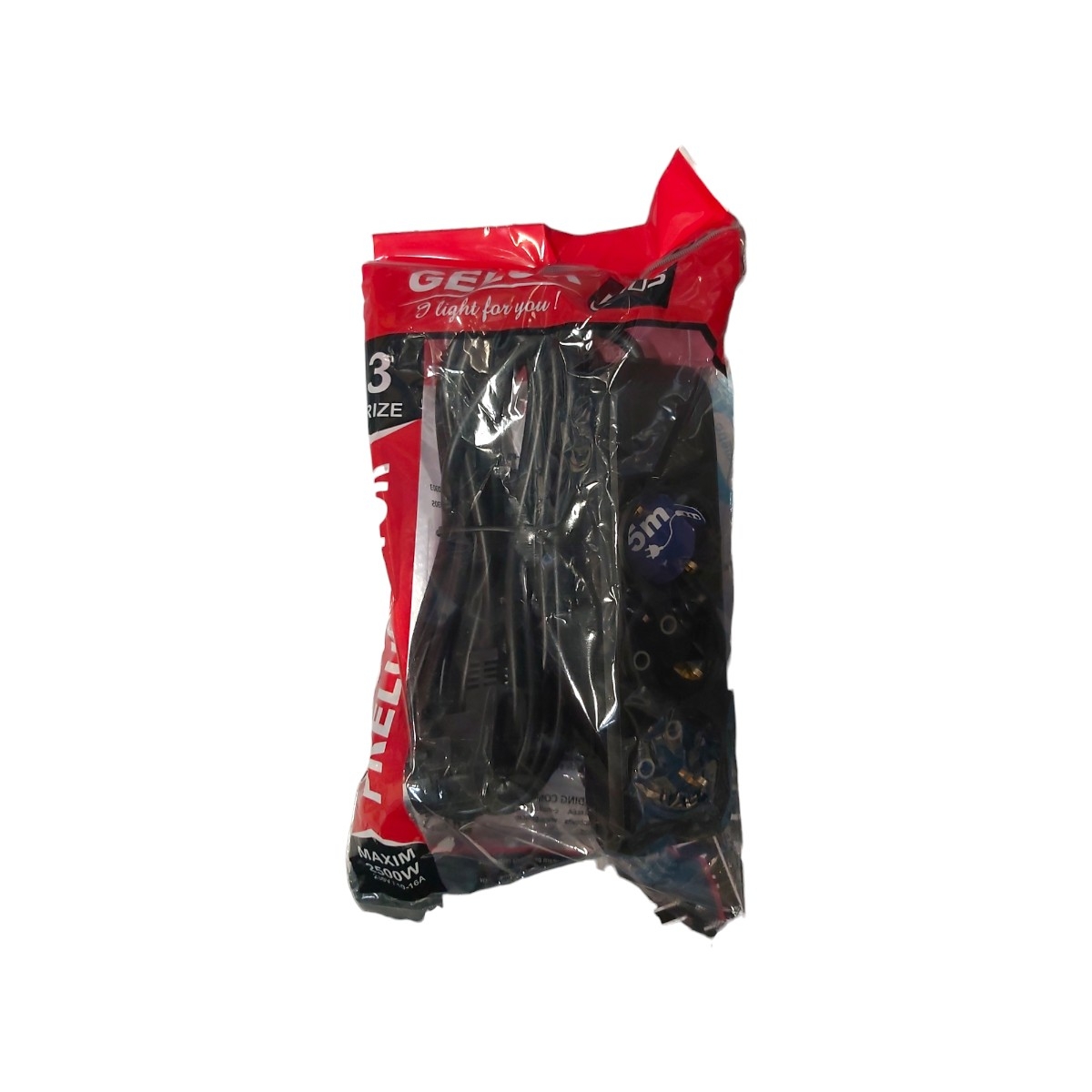 GELUX PRELUNGITOR NEGRU 3 PRIZE 3X1MM LUNGIME 5M