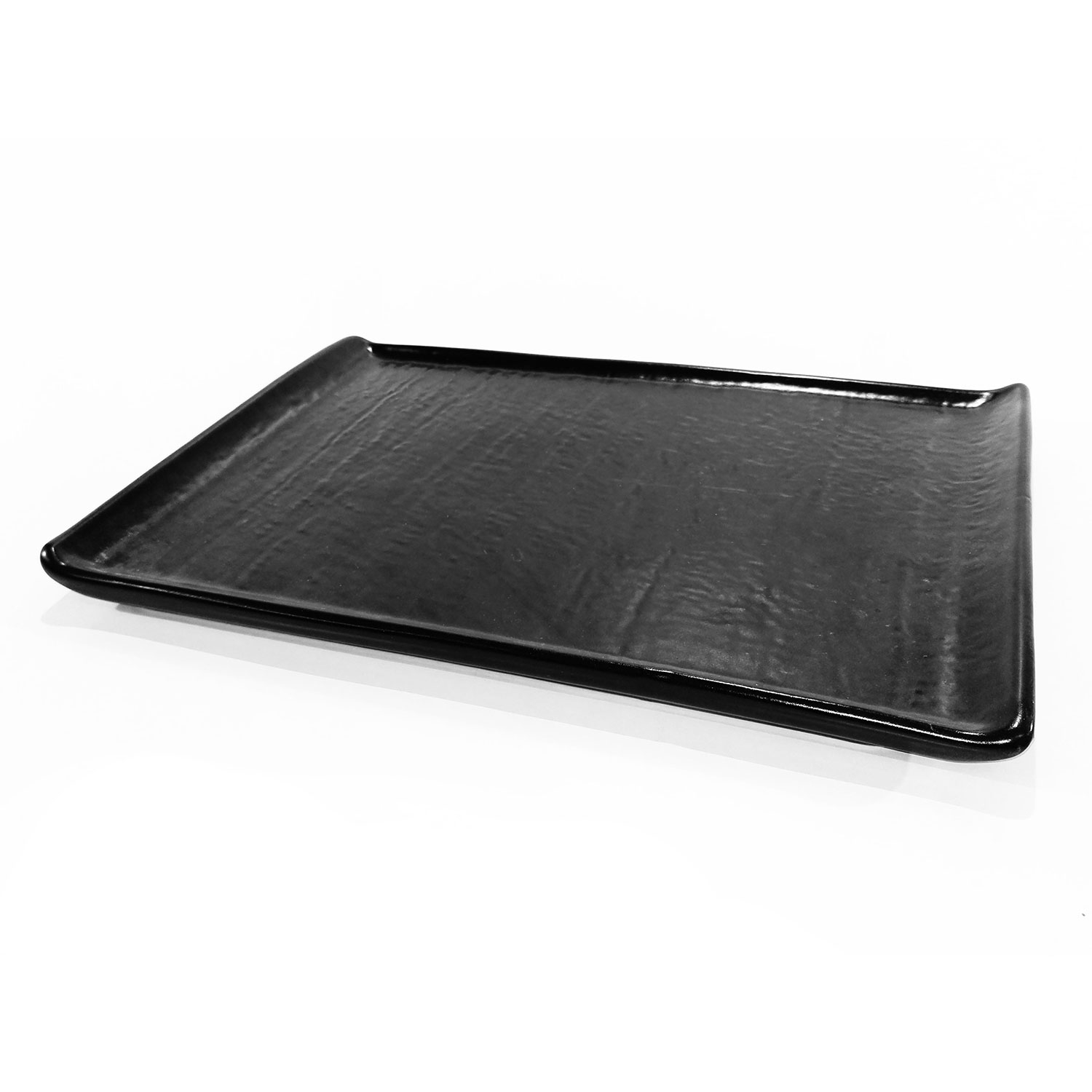 Platou portelan negru