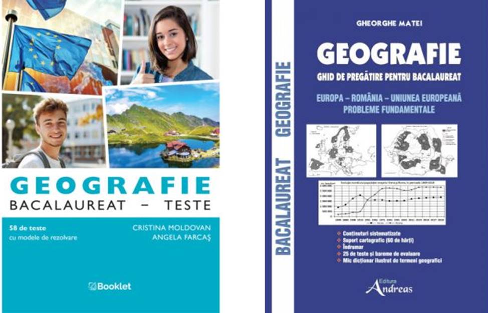 Pachet Geografie Bacalaureat. Ghid de pregatire si teste - Cristina Moldovan, Gheorghe Matei