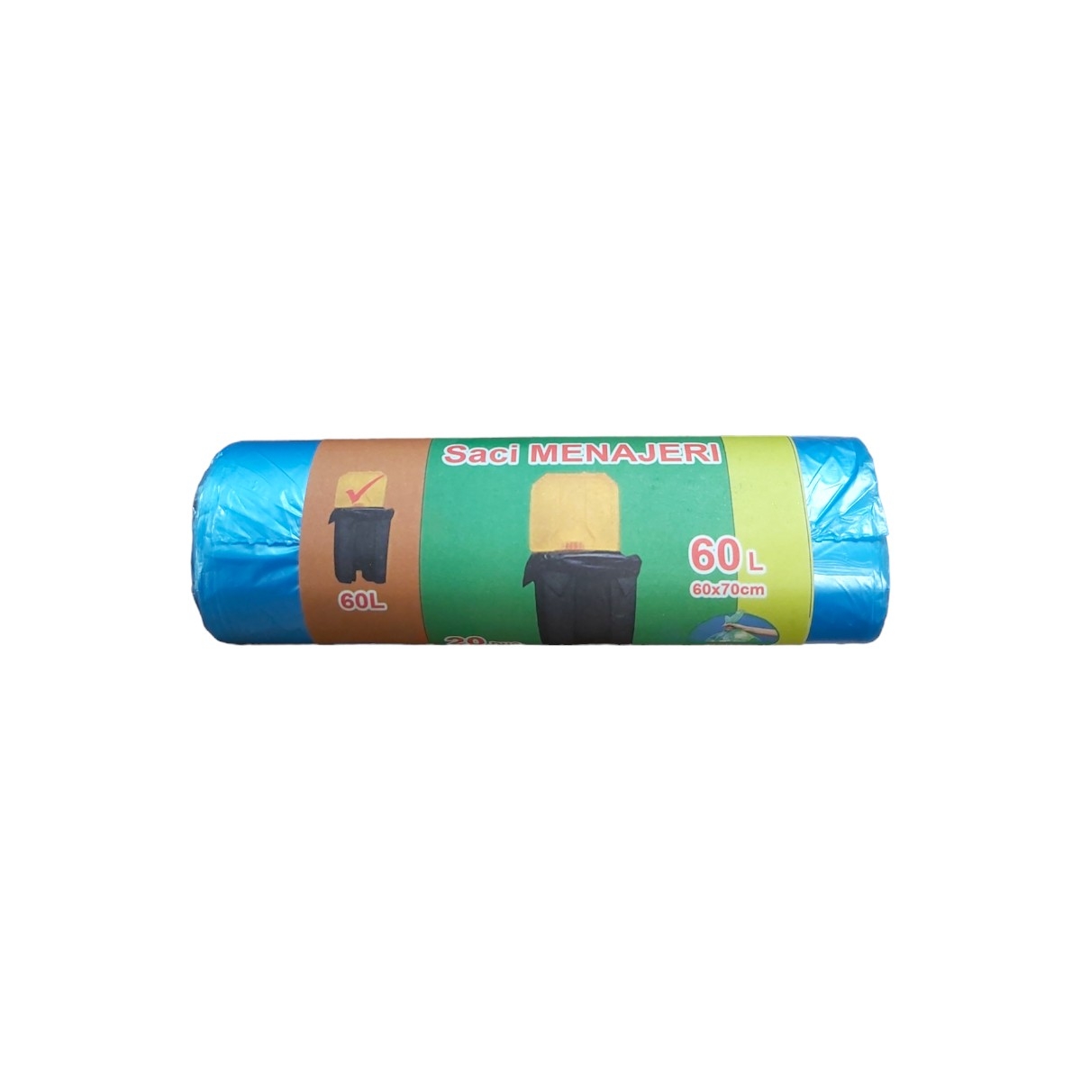 GERMAG SACI MENAJERI 60L 20BUC/ROLA 02529