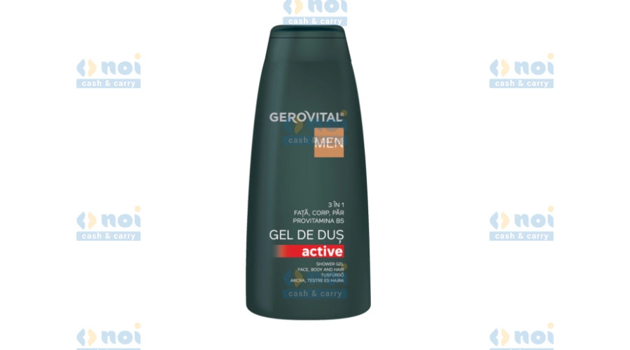 GEROVITAL MEN GEL DE DUS 3IN1 ACTIVE 400ML